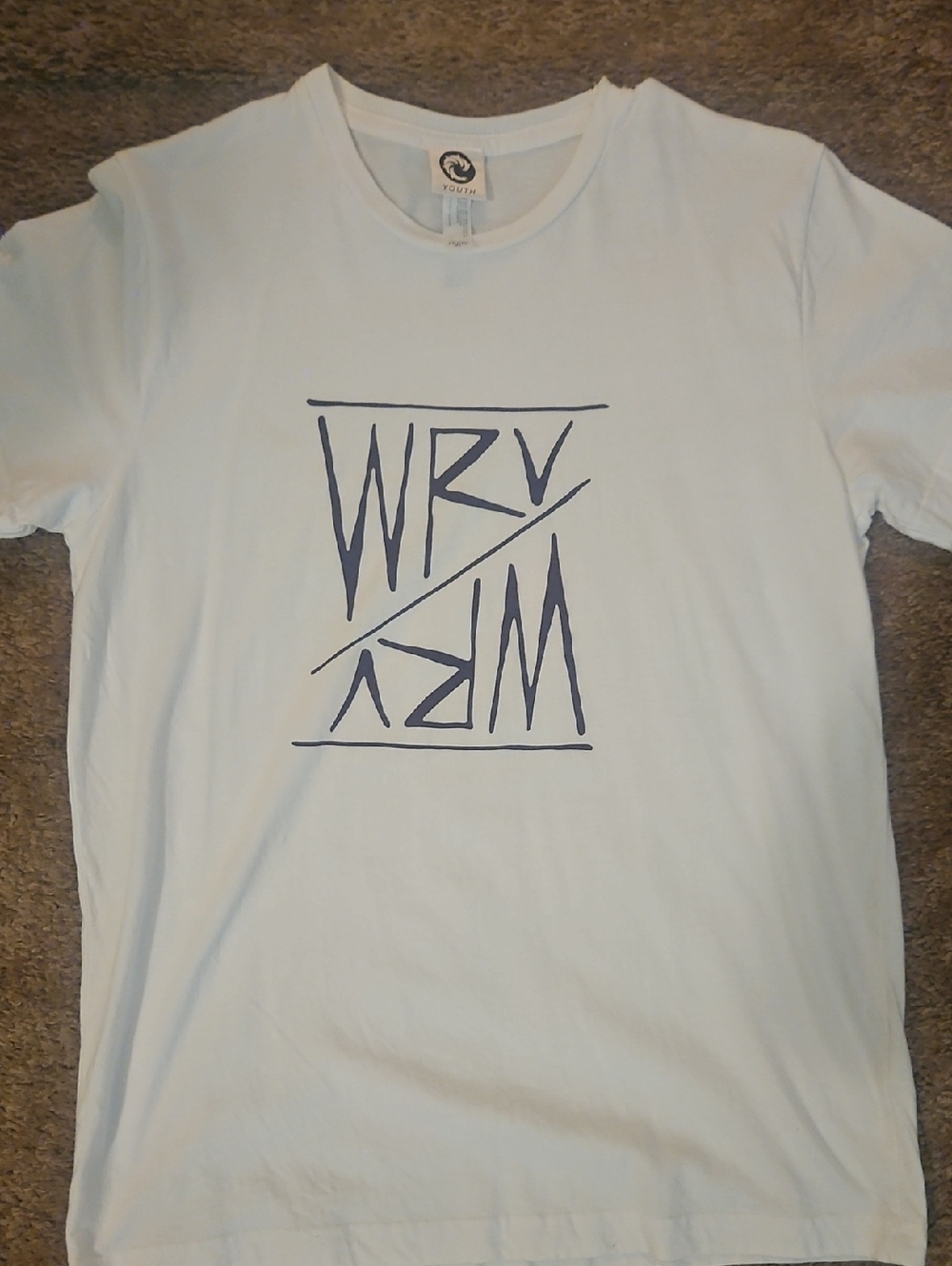 WRV Youth XL T-Shirt with Purple Graphics